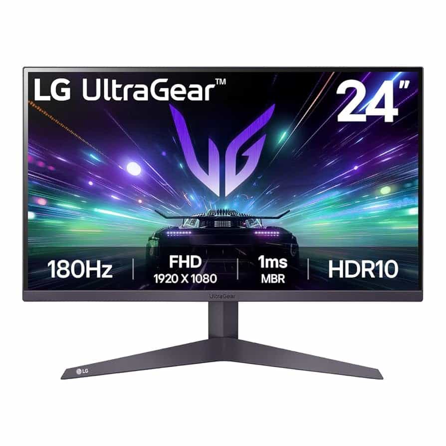 LG UltraGear 24GS50F-B 24″ FHD 180 Hz VA